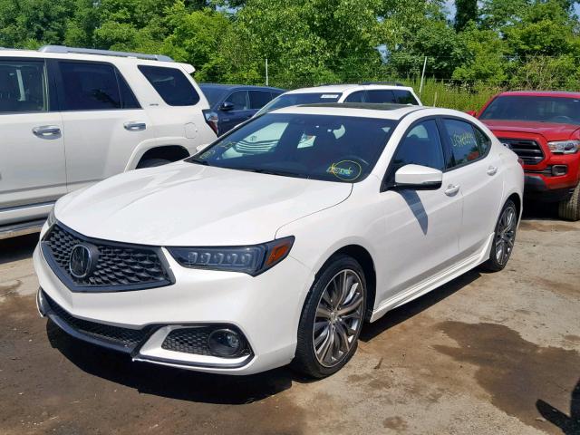 19UUB1F64KA002037 - 2019 ACURA TLX WHITE photo 2