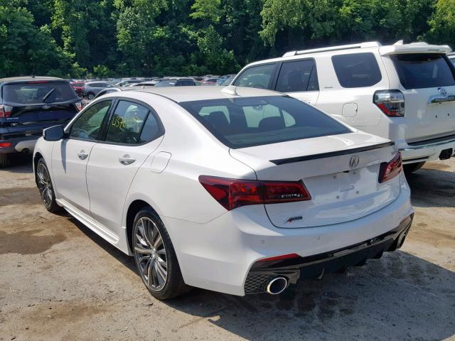 19UUB1F64KA002037 - 2019 ACURA TLX WHITE photo 3