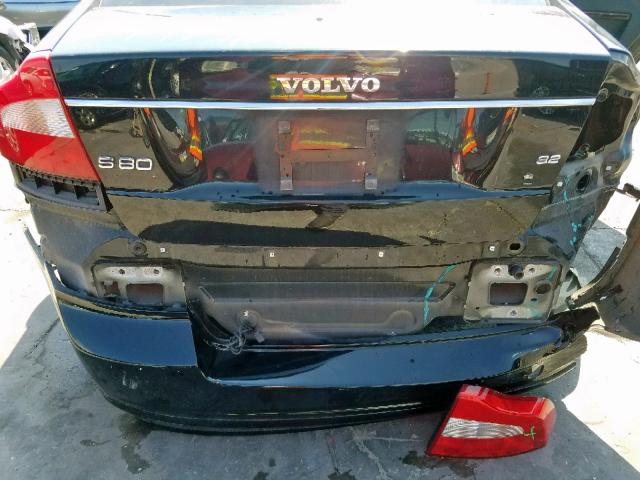 YV1AS982171017591 - 2007 VOLVO S80 3.2 BLACK photo 9