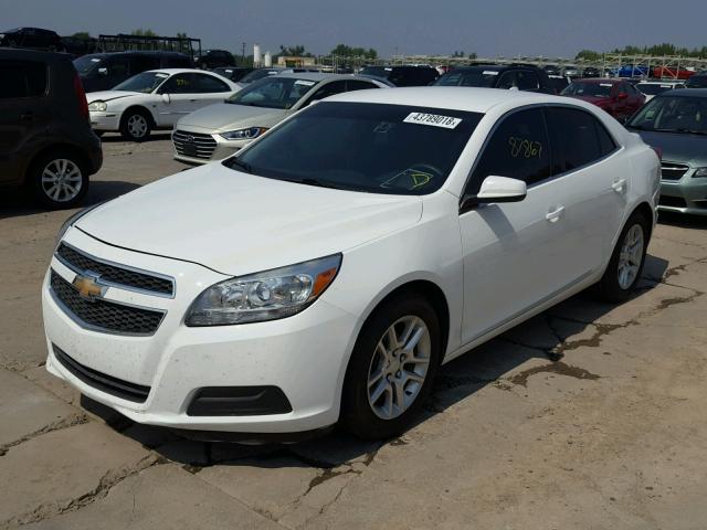 1G11D5RR7DF111941 - 2013 CHEVROLET MALIBU 1LT თეთრი ფოტო 2