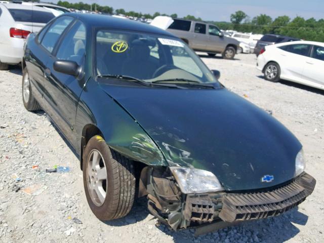 1G1JF52T717174138 - 2001 CHEVROLET CAVALIER L GREEN photo 1