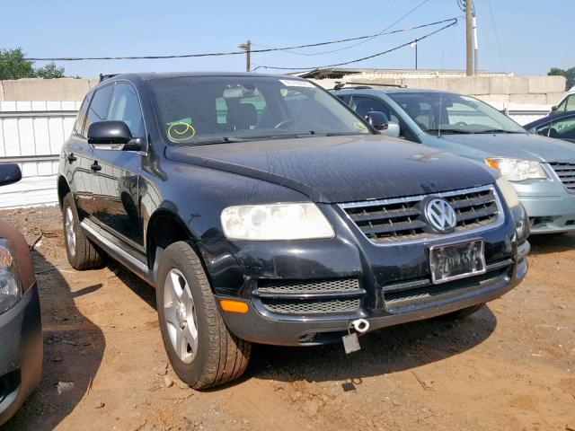 WVGBC67L84D005928 - 2004 VOLKSWAGEN TOUAREG 3. BLACK photo 1