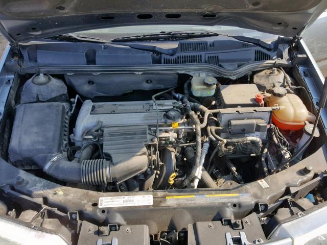 1G8AJ52F93Z168813 - 2003 SATURN ION LEVEL BLUE photo 7
