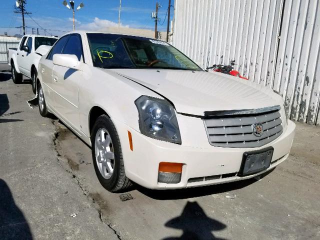 1G6DP577160166391 - 2006 CADILLAC CTS HI FEA WHITE photo 1