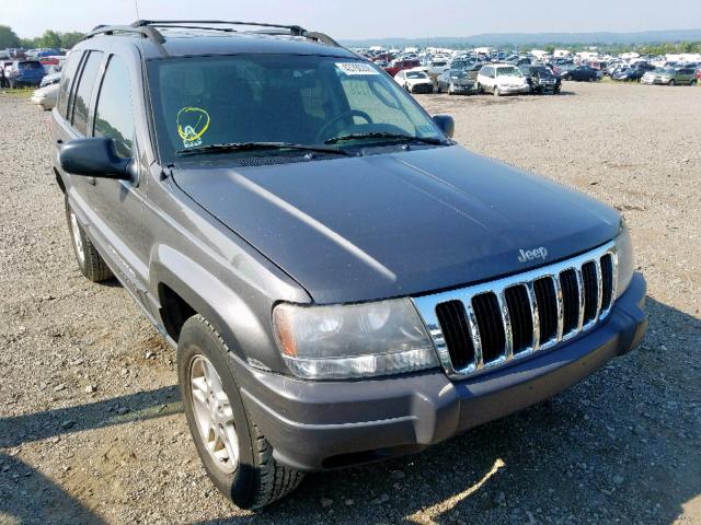 1J4GW48SX3C529687 - 2003 JEEP GRAND CHER GRAY photo 1