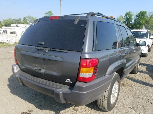 1J4GW48SX3C529687 - 2003 JEEP GRAND CHER GRAY photo 4