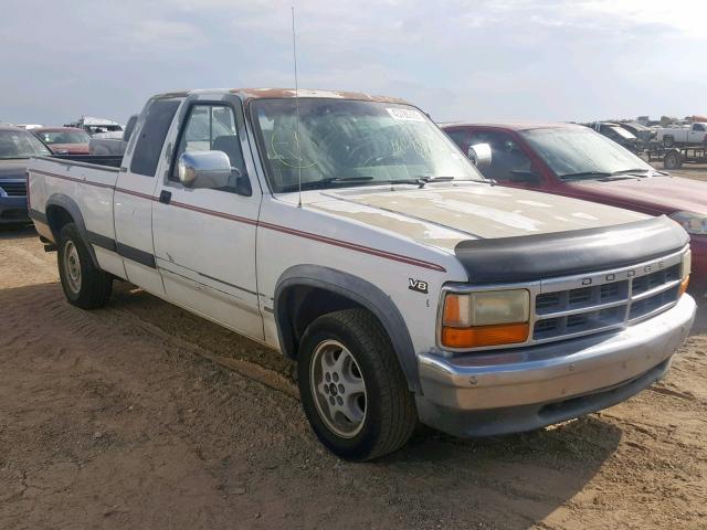 1B7GL23Y4SS308623 - 1995 DODGE DAKOTA WHITE photo 1