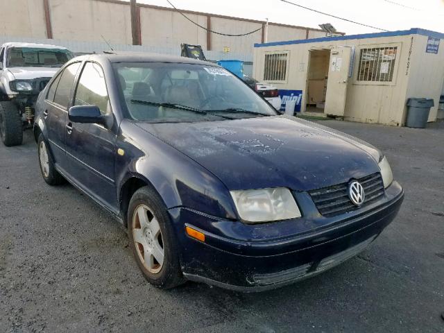 3VWSF29M8YM041328 - 2000 VOLKSWAGEN JETTA GLS BLUE photo 1