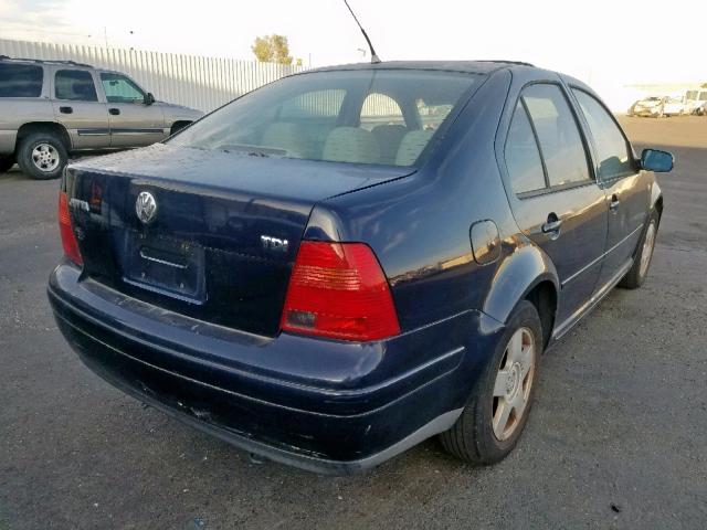 3VWSF29M8YM041328 - 2000 VOLKSWAGEN JETTA GLS BLUE photo 4