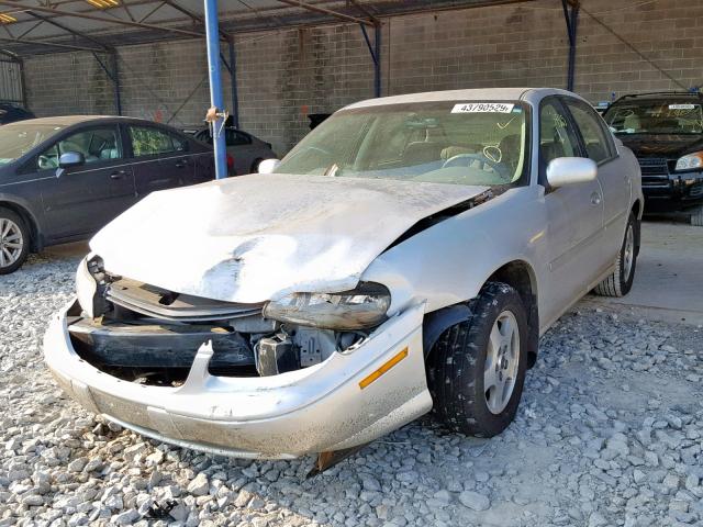 1G1NE52J62M503191 - 2002 CHEVROLET MALIBU LS SILVER photo 2