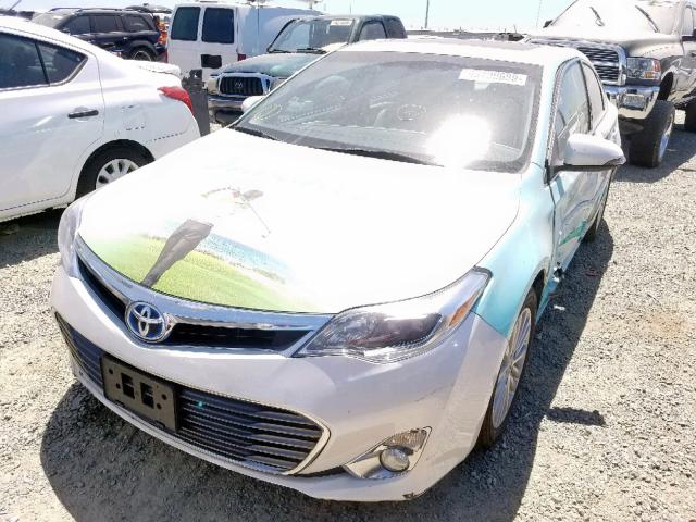 4T1BD1EB1FU039318 - 2015 TOYOTA AVALON HYB TWO TONE photo 2