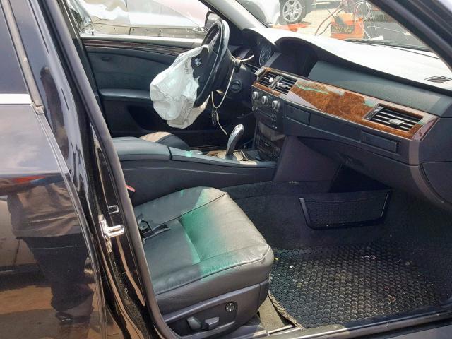 WBANV93578CZ61575 - 2008 BMW 535 XI Czarny zdjęcie 5