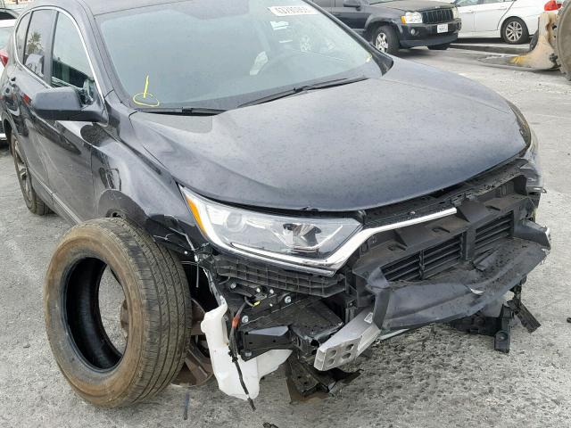 2HKRW6H3XJH223559 - 2018 HONDA CR-V LX BLACK photo 9