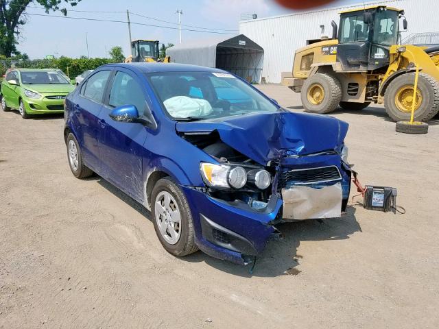 1G1JA5EH9D4144232 - 2013 CHEVROLET SONIC LS 蓝色 照片 1