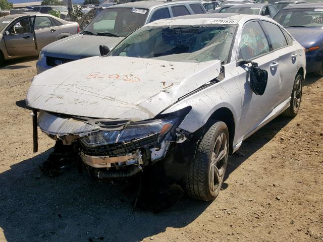 1HGCV1F57JA131656 - 2018 HONDA ACCORD EXL WHITE photo 2