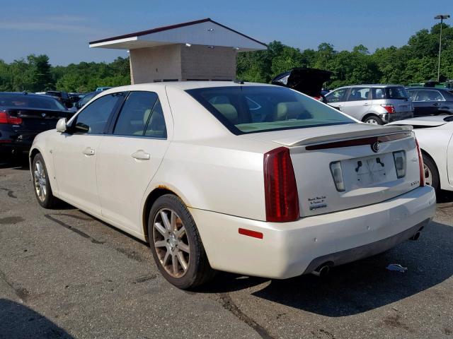 1G6DC67A160100887 - 2006 CADILLAC STS WHITE photo 3