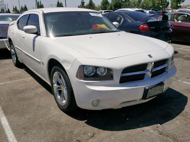 2B3CA3CV8AH228992 - 2010 DODGE CHARGER SX WHITE photo 1