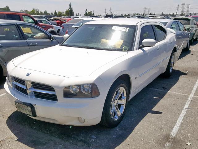 2B3CA3CV8AH228992 - 2010 DODGE CHARGER SX WHITE photo 2