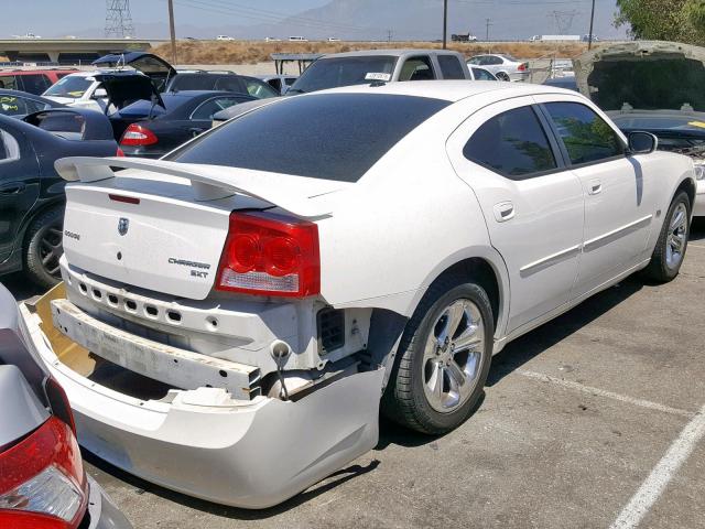 2B3CA3CV8AH228992 - 2010 DODGE CHARGER SX WHITE photo 4