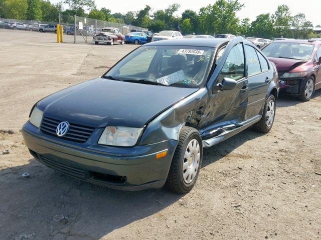 3VWRK69M83M070581 - 2003 VOLKSWAGEN JETTA GL GREEN photo 2