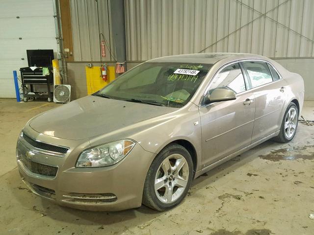 1G1ZH57B28F256212 - 2008 CHEVROLET MALIBU 1LT 棕色 照片 2
