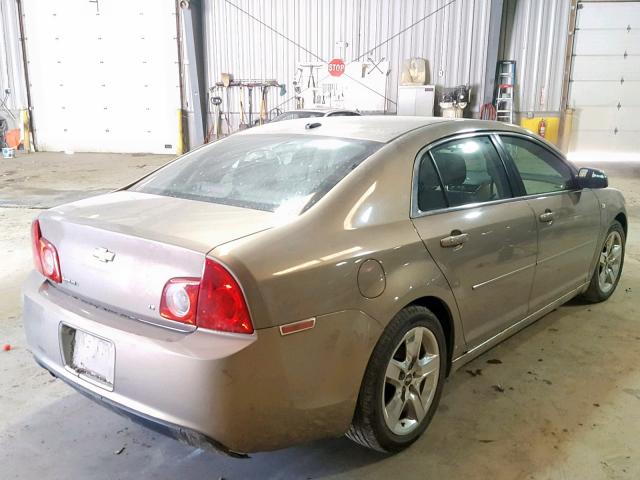 1G1ZH57B28F256212 - 2008 CHEVROLET MALIBU 1LT 棕色 照片 4