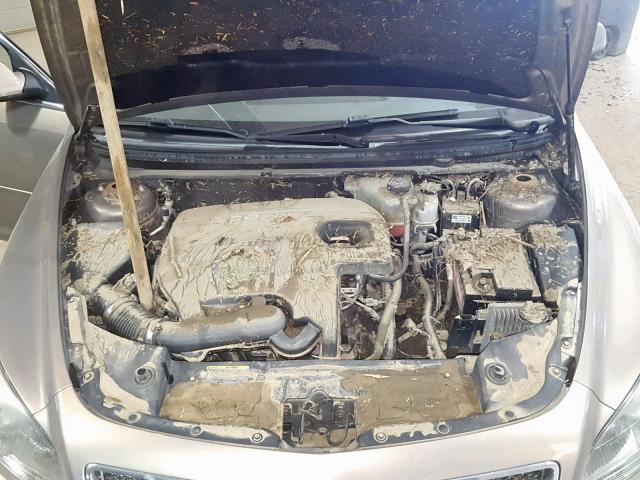 1G1ZH57B28F256212 - 2008 CHEVROLET MALIBU 1LT 棕色 照片 7