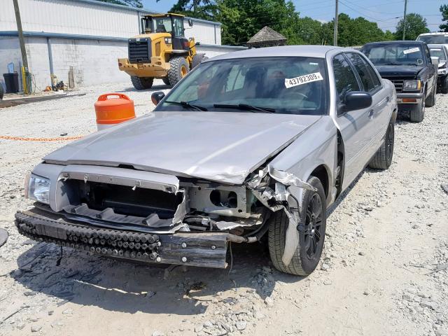 2MEFM75V17X628235 - 2007 MERCURY GRAND MARQ SILVER photo 2