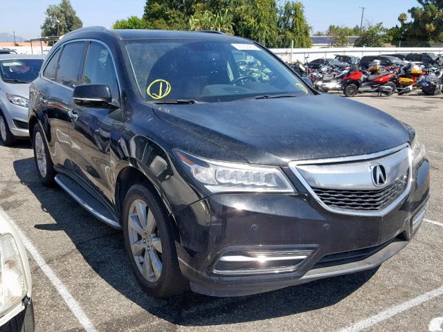 5FRYD3H84FB002636 - 2015 ACURA MDX ADVANC BLACK photo 1