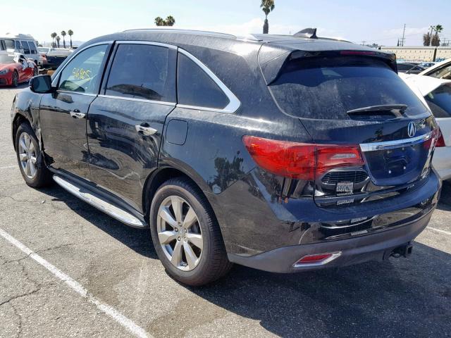 5FRYD3H84FB002636 - 2015 ACURA MDX ADVANC BLACK photo 3