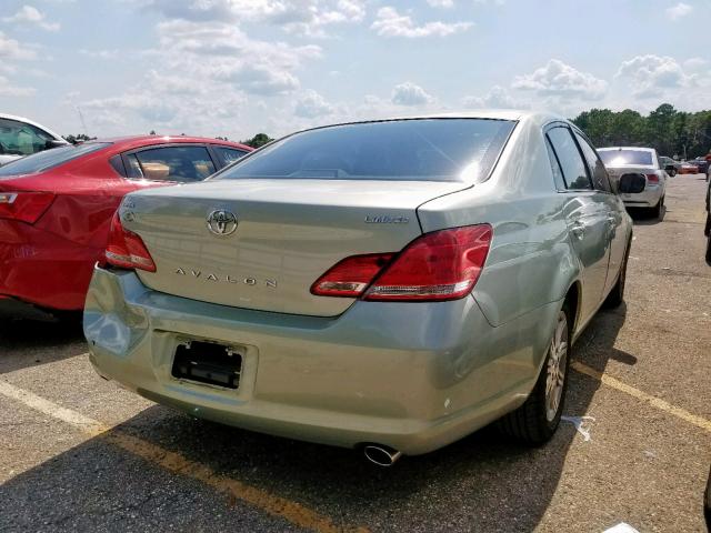 4T1BK36B46U101259 - 2006 TOYOTA AVALON GREEN photo 4