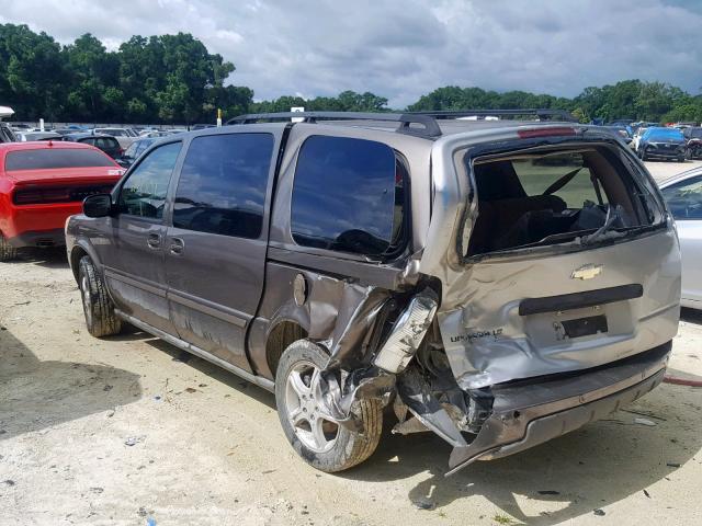 1GNDV23L85D183966 - 2005 CHEVROLET UPLANDER L 棕色 照片 3