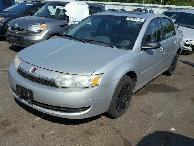 1G8AJ52F04Z183590 - 2004 SATURN ION LEVEL GRAY photo 2