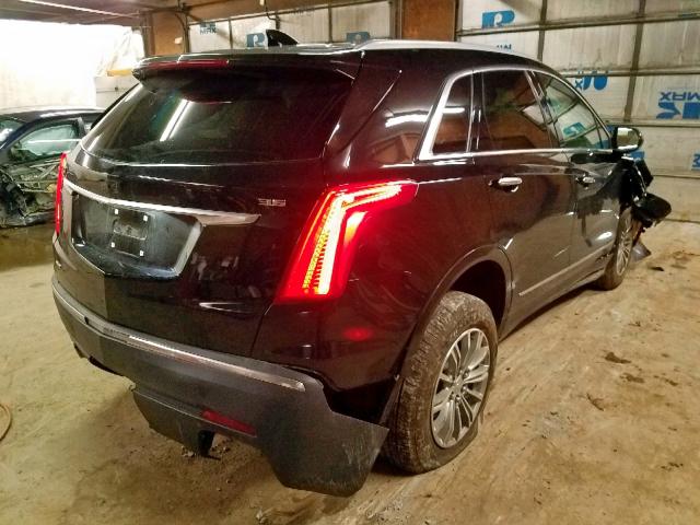 1GYKNDRS2KZ106237 - 2019 CADILLAC XT5 LUXURY BLACK photo 4