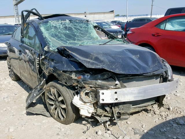 19XFB2F99FE065032 - 2015 HONDA CIVIC EXL შავი ფოტო 1