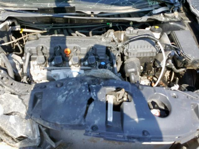 19XFB2F99FE065032 - 2015 HONDA CIVIC EXL შავი ფოტო 7