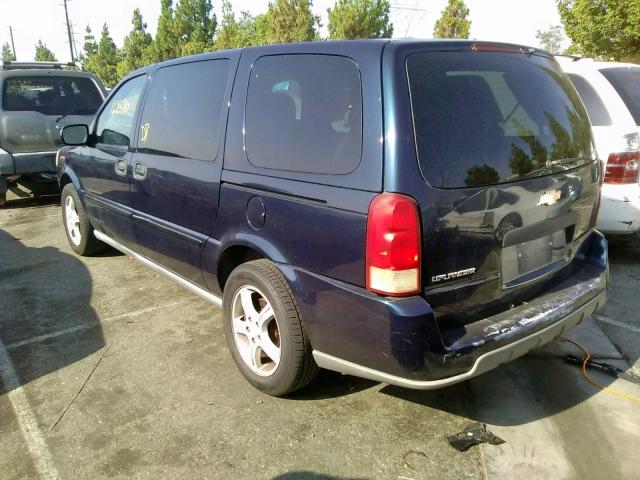 1GNDV03L55D198011 - 2005 CHEVROLET UPLANDER BLUE photo 3