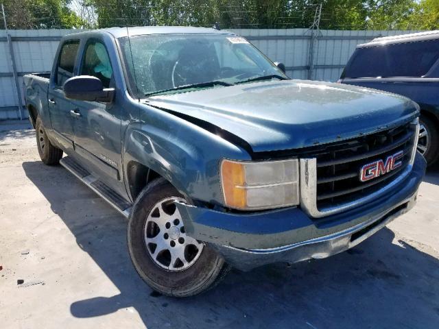 3GTRCVEA9AG212311 - 2010 GMC SIERRA C15 BLUE photo 1