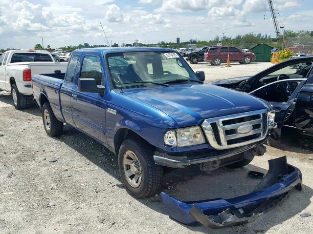 1FTYR14D19PA51202 - 2009 FORD RANGER SUP BLUE photo 1