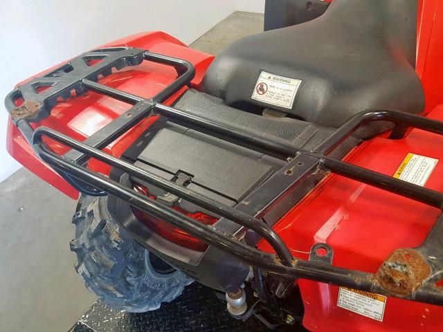 1HFTE4622G4101029 - 2016 HONDA TRX500 FA RED photo 12