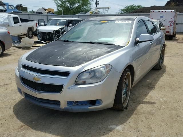 1G1ZC5E01CF111008 - 2012 CHEVROLET MALIBU 1LT 银色 照片 2