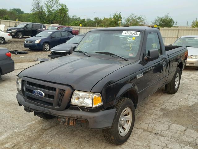 1FTKR1AD8APA54614 - 2010 FORD RANGER BLACK photo 2