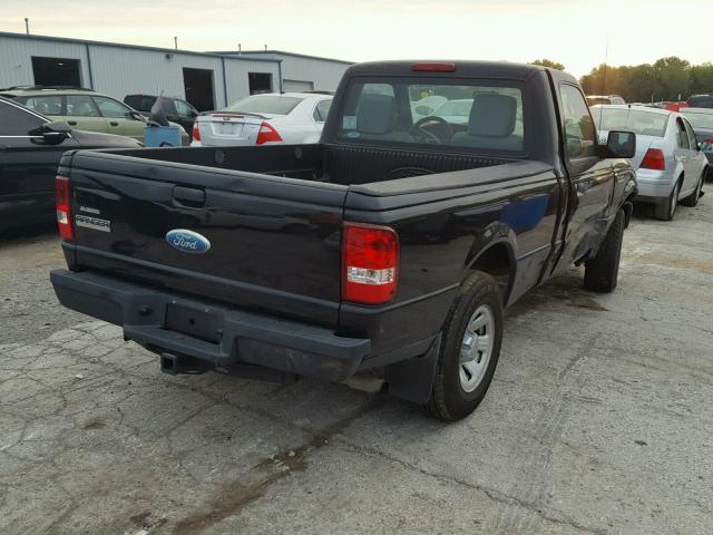 1FTKR1AD8APA54614 - 2010 FORD RANGER BLACK photo 4