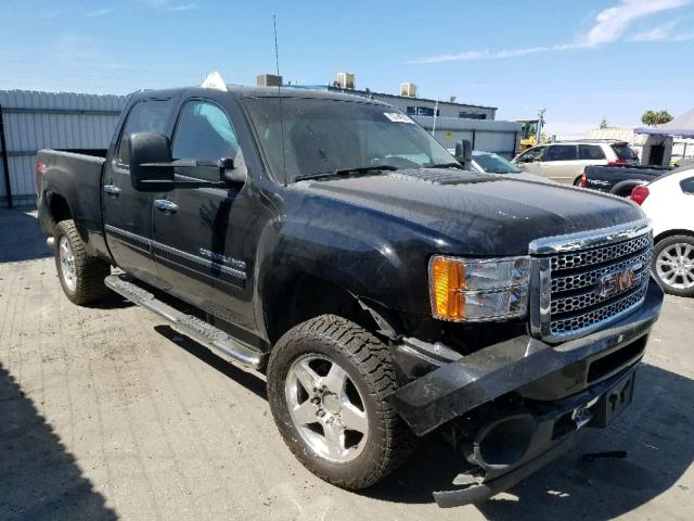 1GT125E85EF190666 - 2014 GMC SIERRA K25 BLACK photo 1