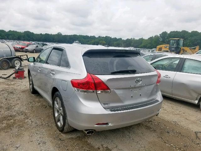 4T3BK3BB2BU045975 - 2011 TOYOTA VENZA SILVER photo 3