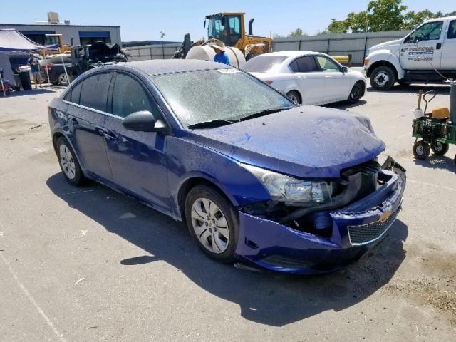 1G1PC5SHXC7409181 - 2012 CHEVROLET CRUZE LS BLUE photo 1