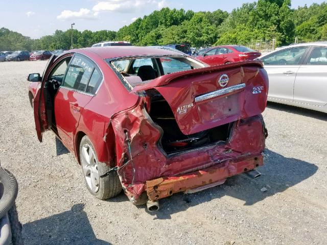 1N4BL21E57C158029 - 2007 NISSAN ALTIMA 3.5 RED photo 3