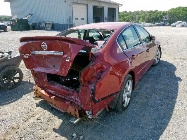 1N4BL21E57C158029 - 2007 NISSAN ALTIMA 3.5 RED photo 4