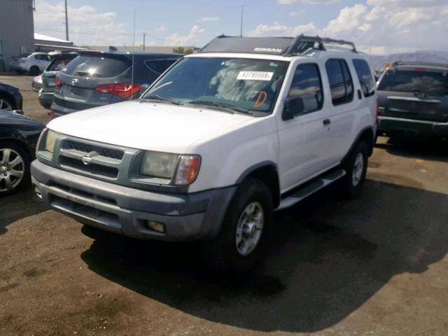 5N1ED28T6YC513487 - 2000 NISSAN XTERRA XE WHITE photo 2