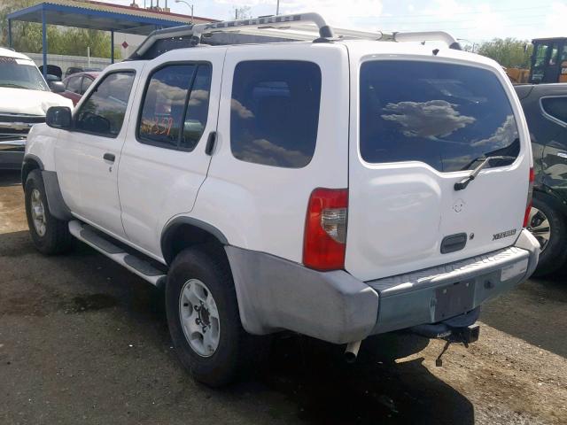 5N1ED28T6YC513487 - 2000 NISSAN XTERRA XE WHITE photo 3